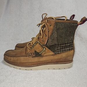 Polo Ralph Lauren Men's Brown Leather Boots